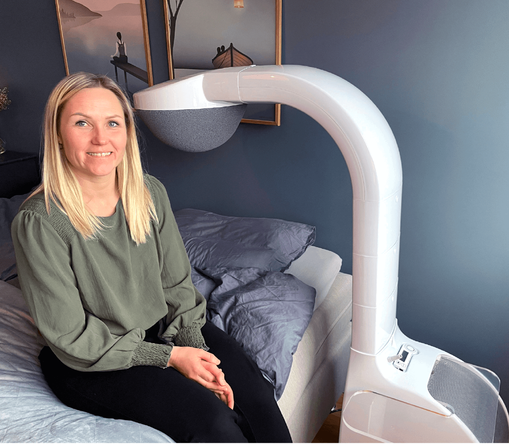 Christine is one of the first patients in Norway to receive TLA treatment for allergic diseases